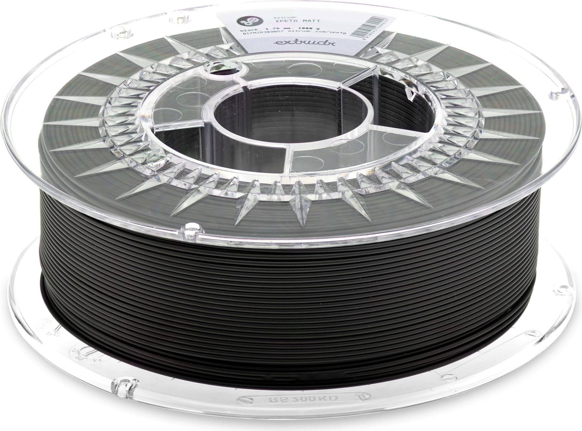 Extrudr XPETG Matt Schwarz - 1,75 mm / 1000 g