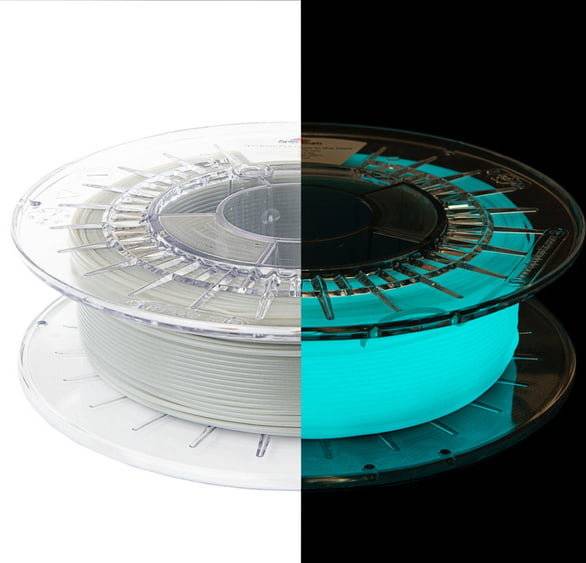 Spectrum PLA Special Glow in the Dark Blue - 1,75 mm / 500 g