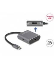 Delock Video-/Audio-Splitter - 1 x USB-C + 2 x HDMI - Desktop