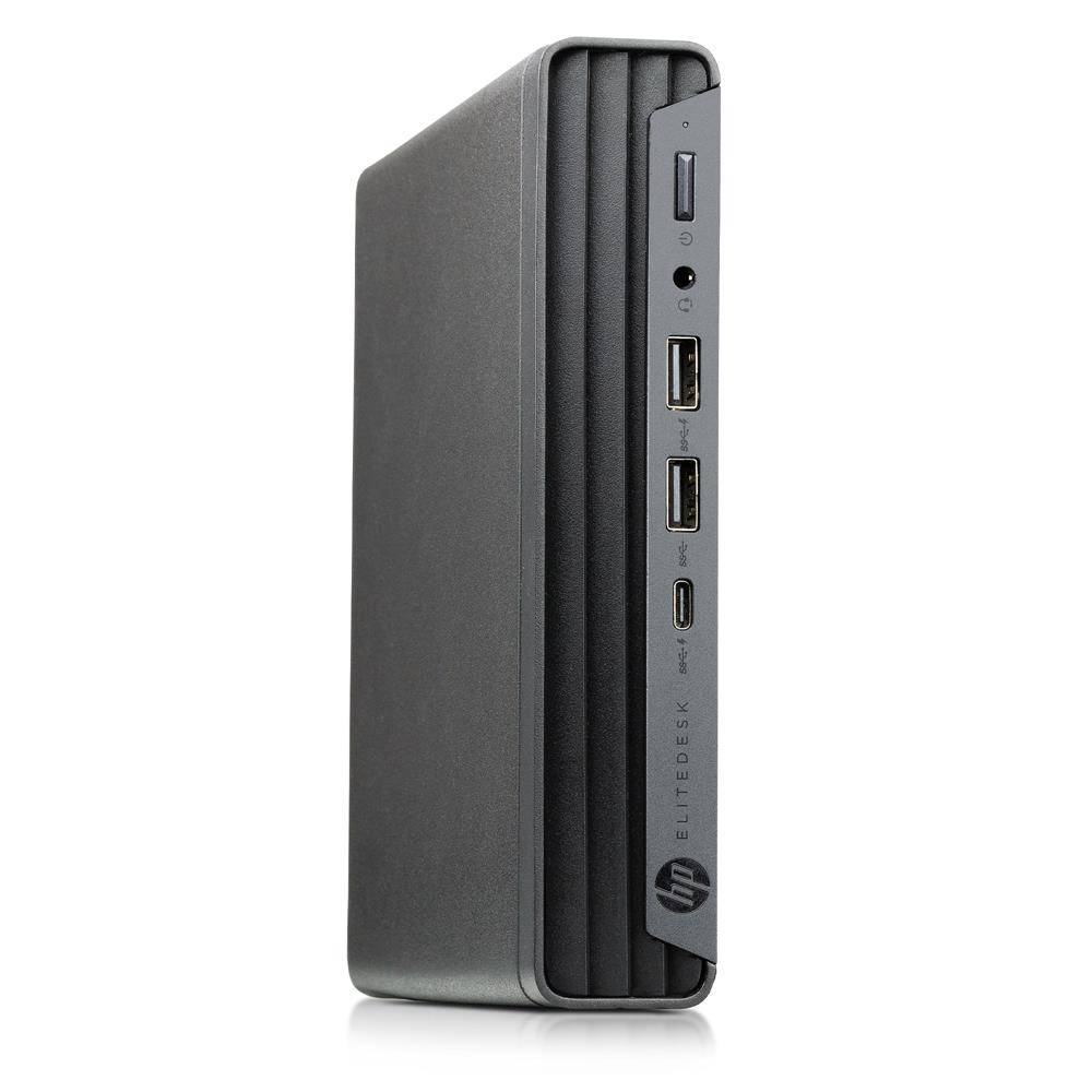 HP EliteDesk 800 G6 35W (Refurbished) DM Mini PC (i5 10500T Hexa-Core 2.3GHz, 16GB, 256GB SSD NVMe, UHD 630, WLAN) W10