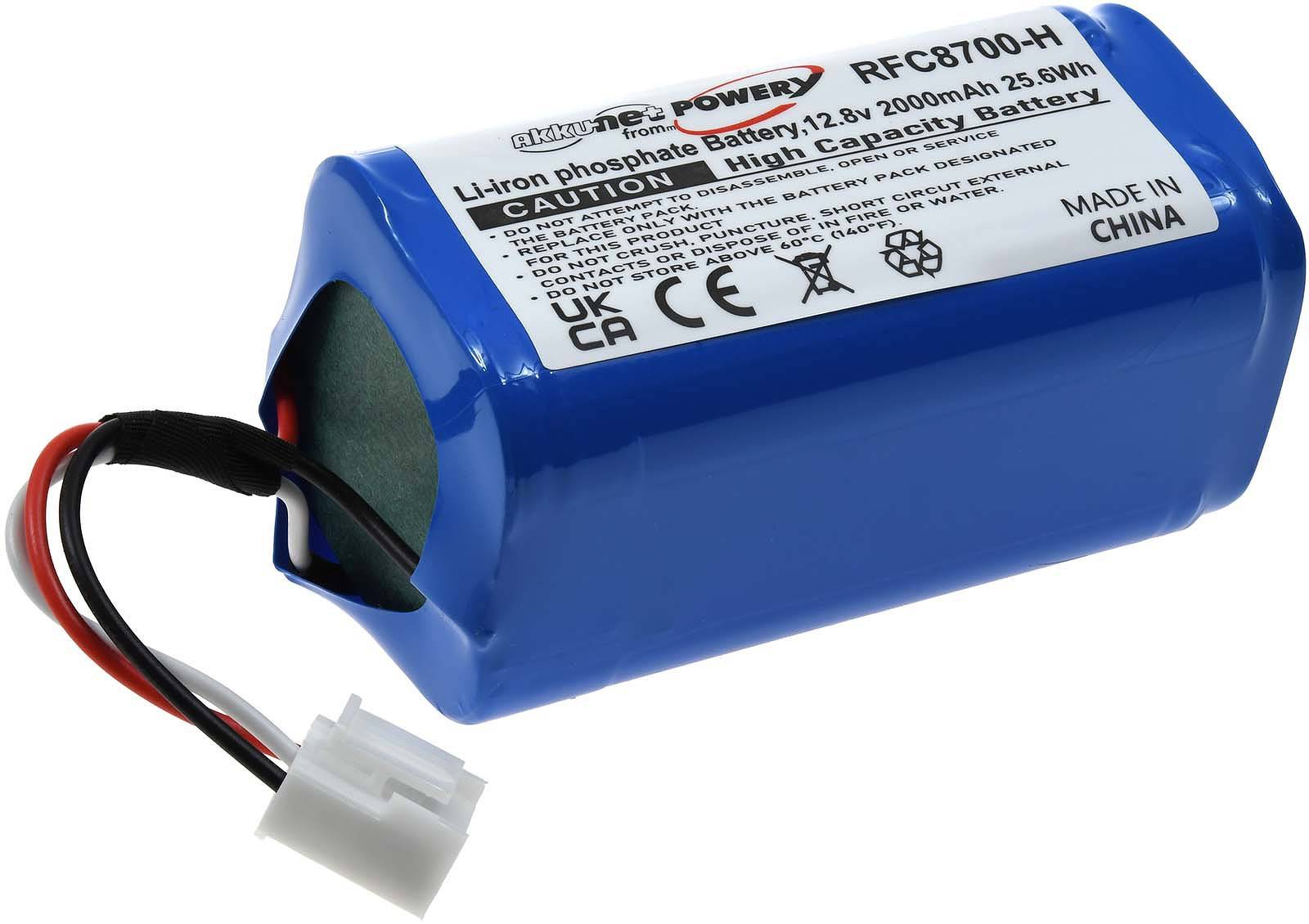 Powery Powerakku kompatibel mit Severin Chill Typ 4404048, 12,8V, LiFePO4