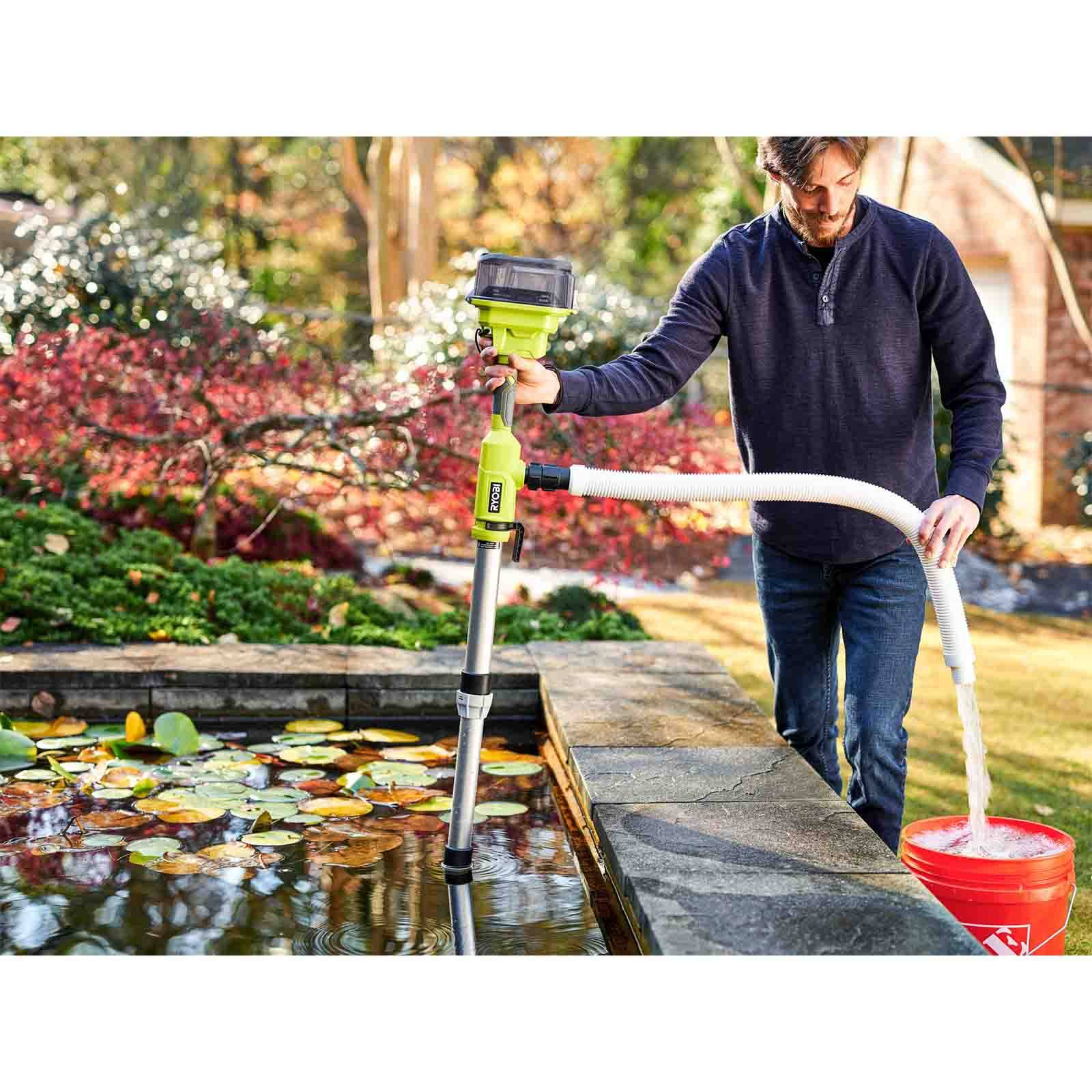 RYOBI Akku-Regenfasspumpe RY18STPA-0 18V