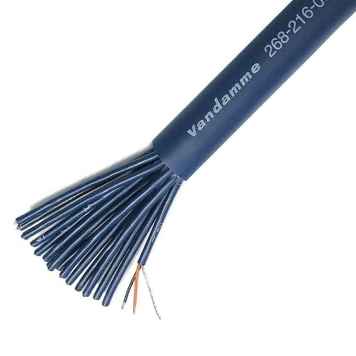 Van Damme Blue Series Multicore 16 Pair Analog Audio Meterware