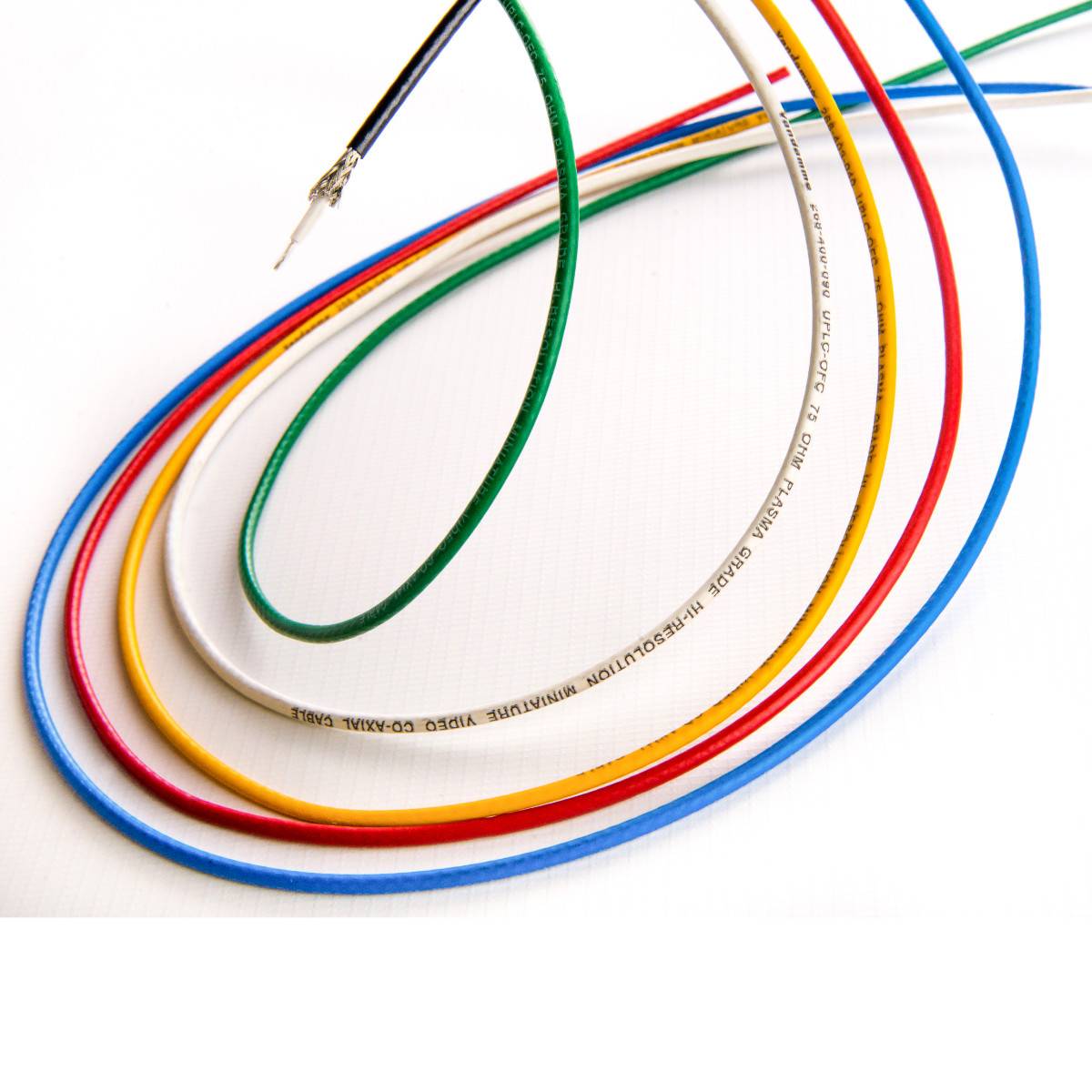 Van Damme miniature 75 Ohm Digital Audio + Video Coax Schwarz Meterware