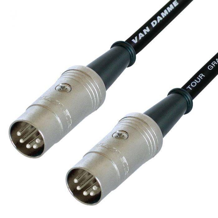 Van Damme XKE Pro-Patch MIDI Kabel 2m Schwarz