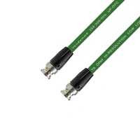 Van Damme Plasma Grade 75 Ohm Koaxialkabel BNC Wordclock und Video 1m Grün Van Damme Plasma Grade 75 Ohm Koaxialkabel BNC Wordclock und Video 1m Grün