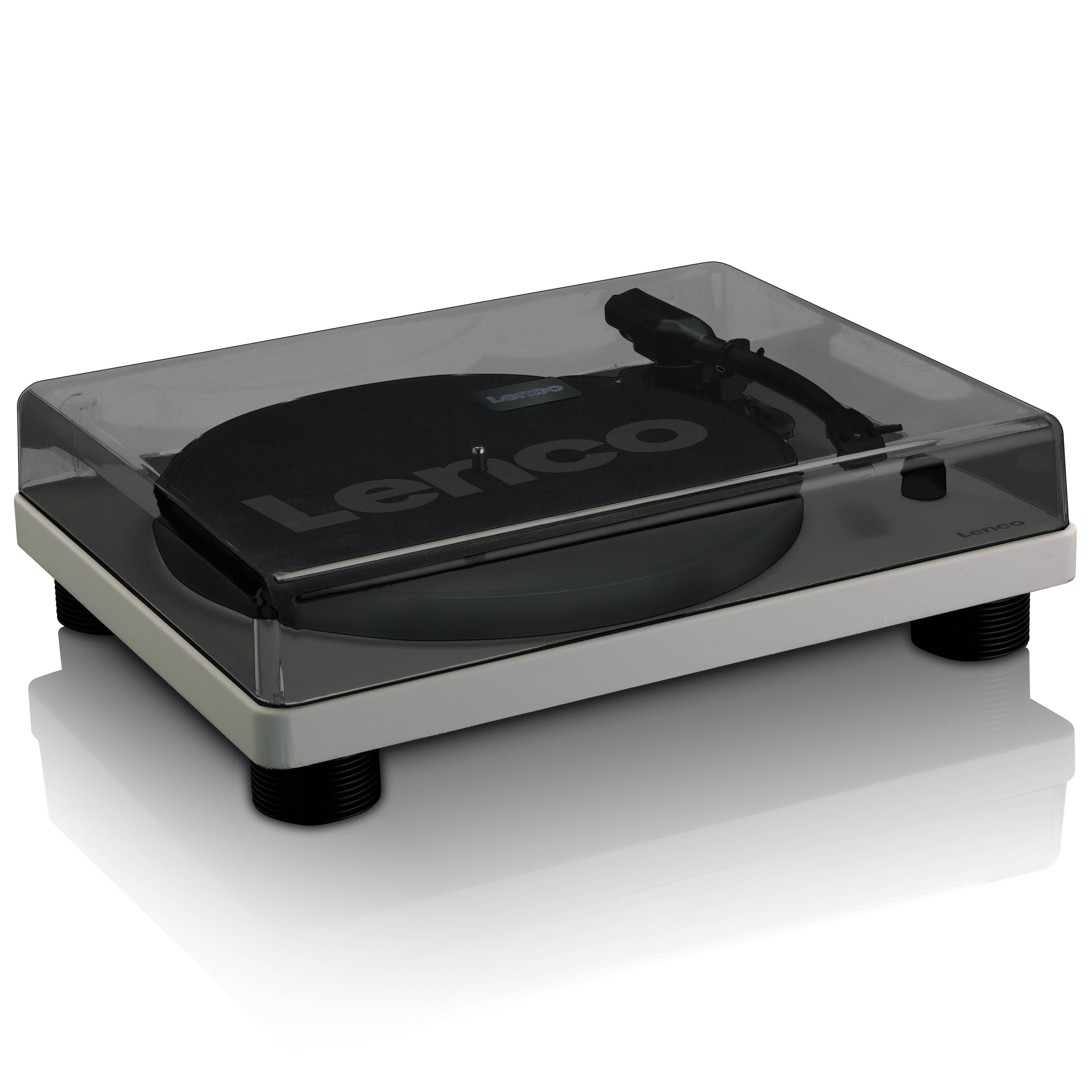 Lenco LS-50GY Plattenspieler: Einfachheit trifft QualitätErleben Sie die Freude an Vinyl mit dem Lenco LS-50GY Plattenspieler, der sich durch