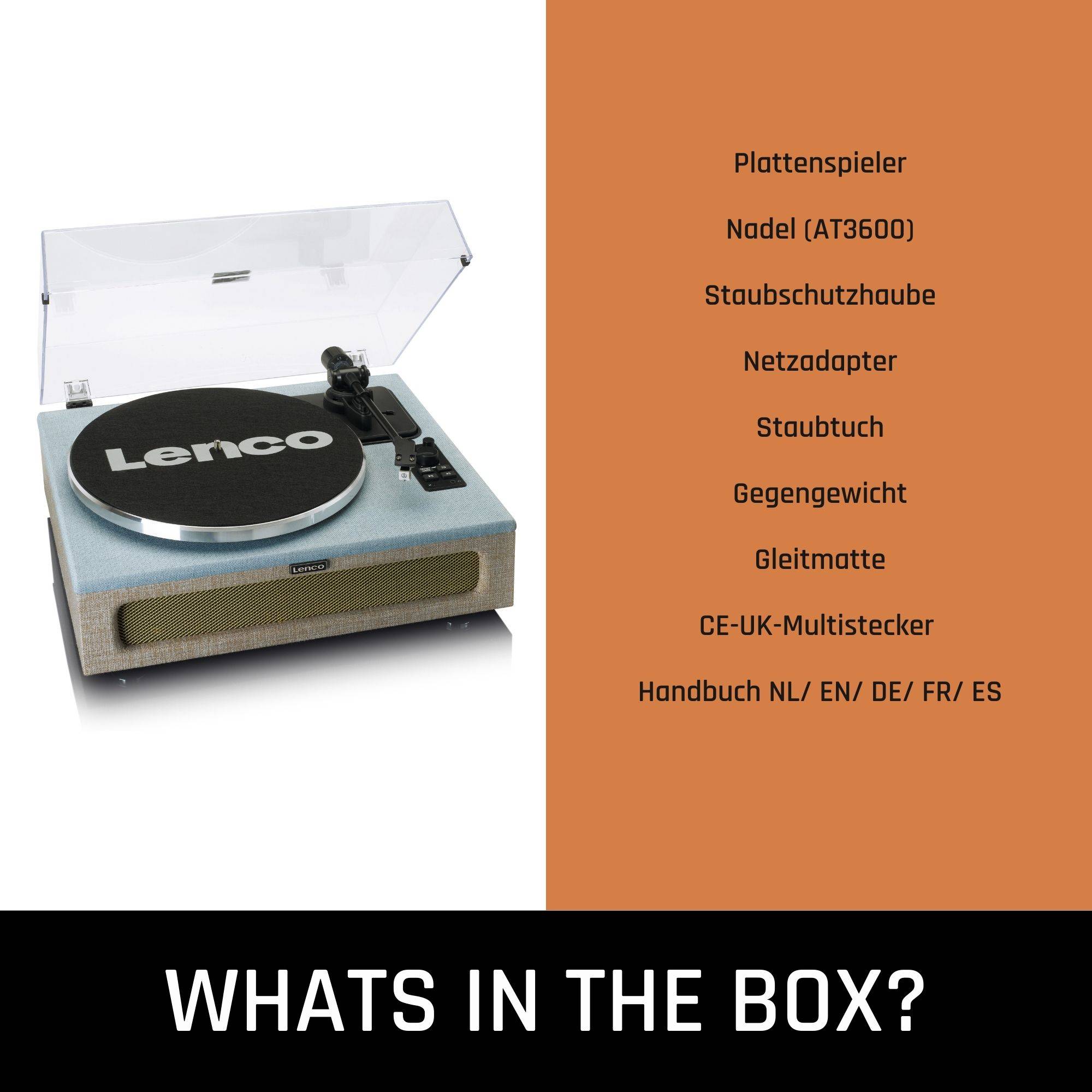 Entdecken Sie den Lenco LS-440 Plattenspieler Genießen Sie Ihre Lieblings-LP oder streamen Sie Ihre Top-Playlist direkt über Bluetooth® 5.0 mit de