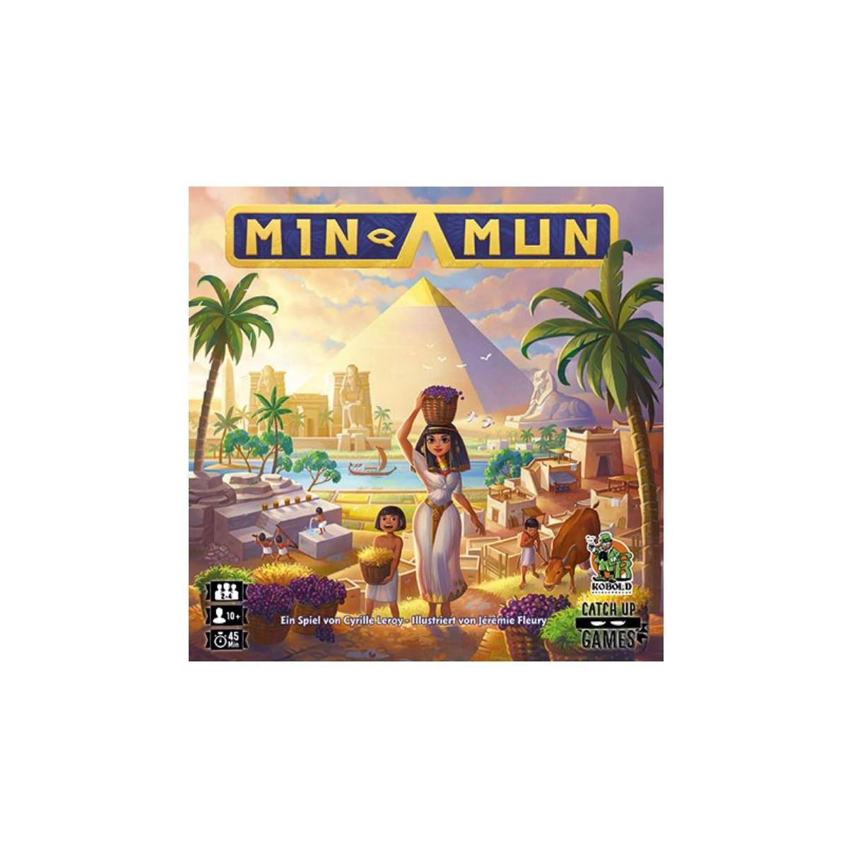 1023775 - Min-Amun - Brettspiel, für 2-4 Spieler, ab 10 Jahren (DE-Ausgabe)