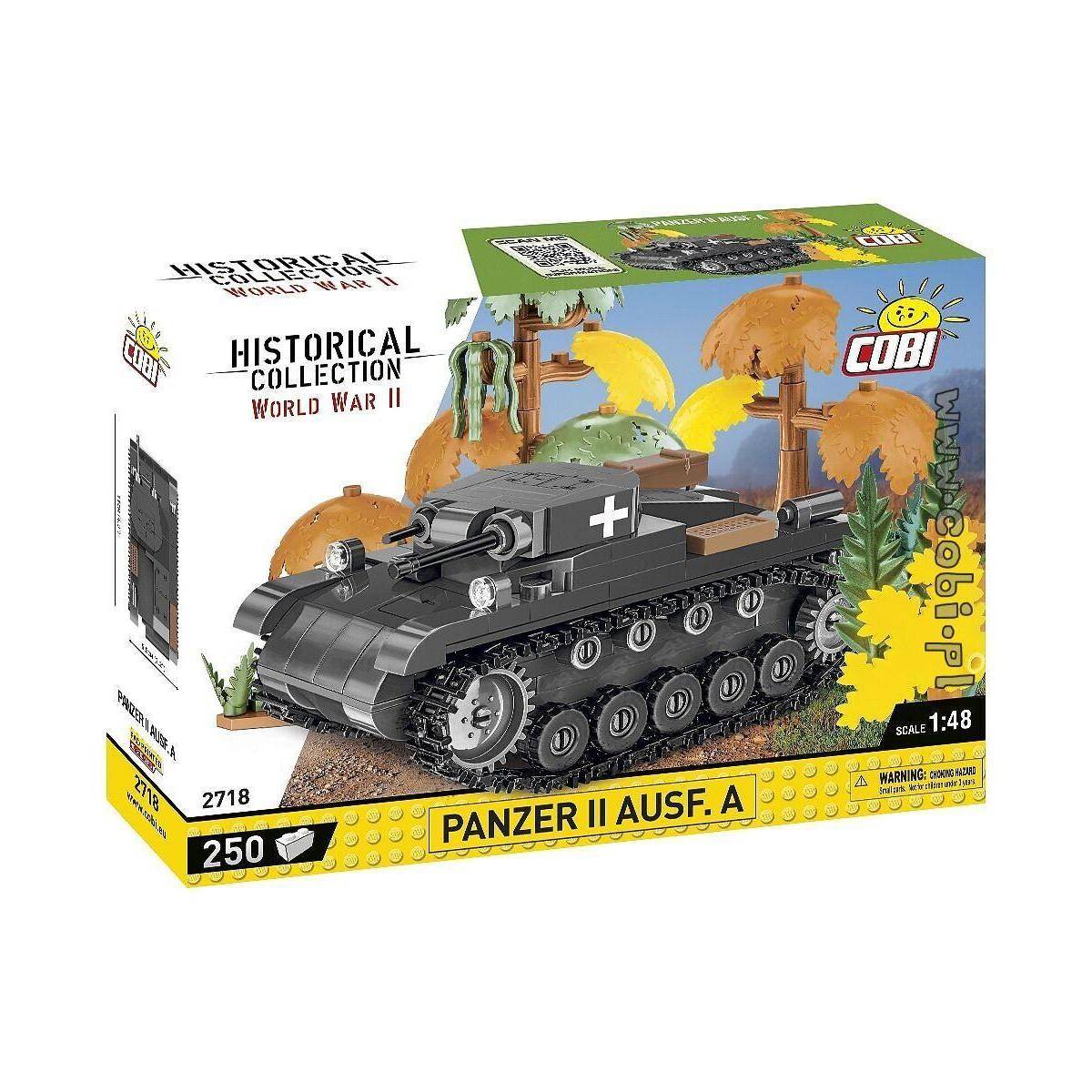 Panzer II Ausf. A, Modell, 250 Teile, ab 7 Jahren