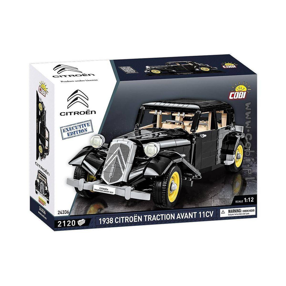 Citroen Traction Avant 11CV 1938 - Executive Edition, Modell, 2120 Teile, ab 12