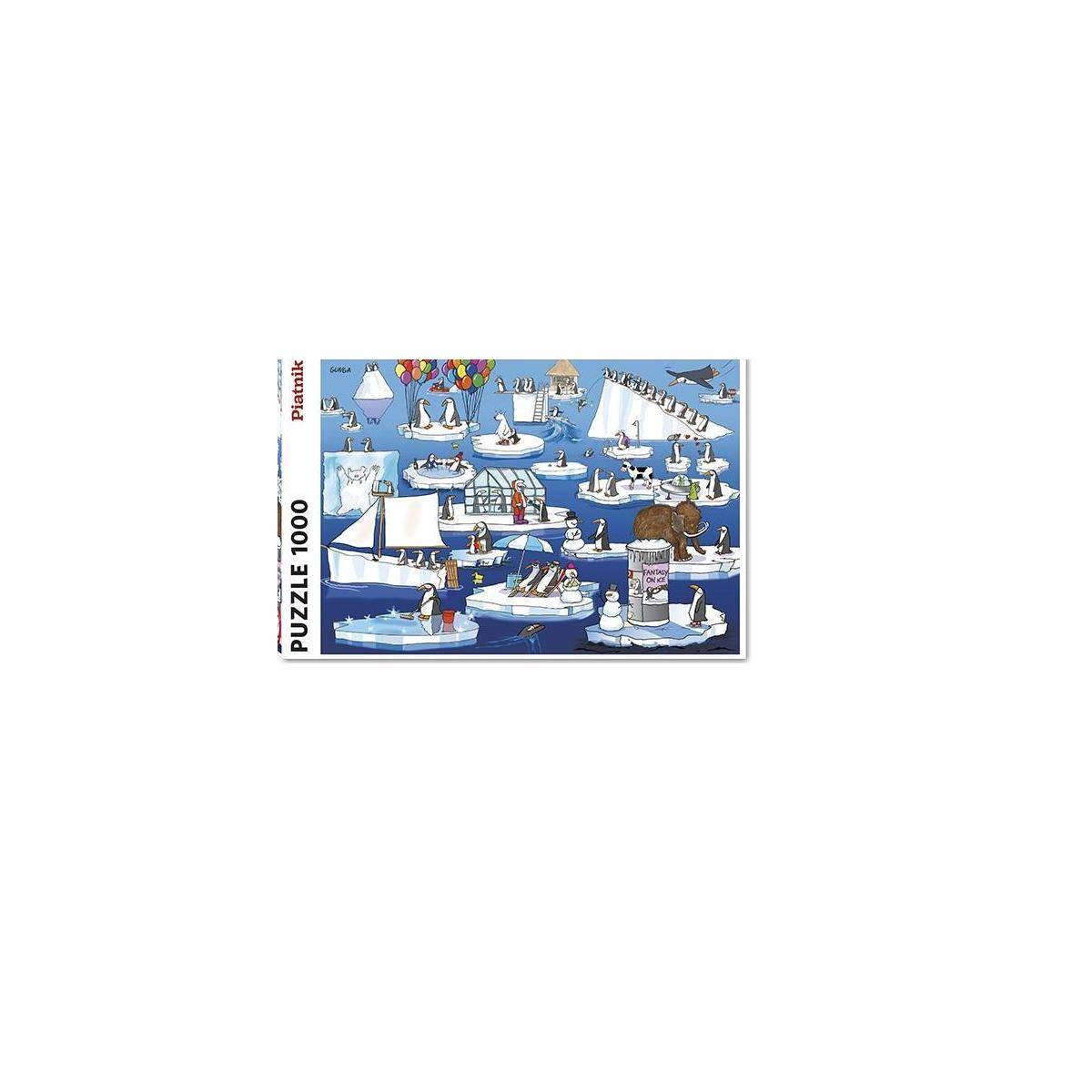 5554 - Gunga - Alltag in der Antarktis, Puzzle, 1000 Teile (DE-Ausgabe)