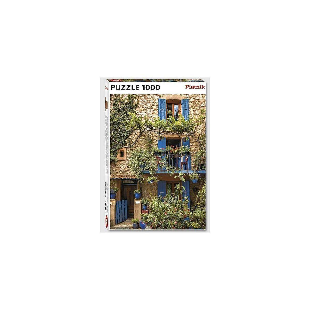 Blauer Balkon - Puzzle, 1000 Teile