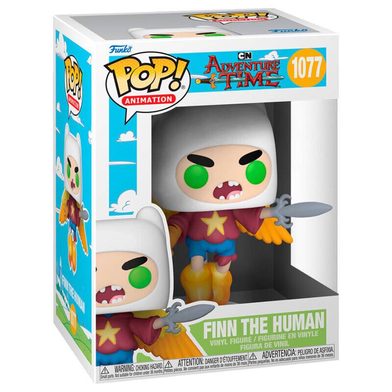 Adventure Time POP! Animation Vinyl Figur Ultimate Wizard Finn 9 cm