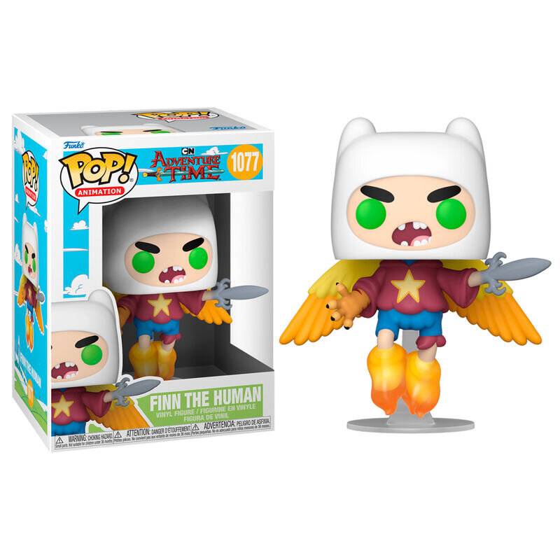 Adventure Time POP! Animation Vinyl Figur Ultimate Wizard Finn 9 cm