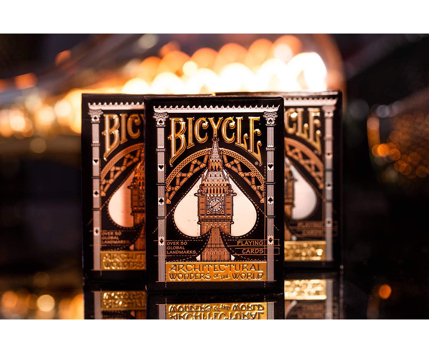 Bicycle® Kartendeck - Architectural Wonders of the World Kartenspiel Spielkarten Pokerkarten