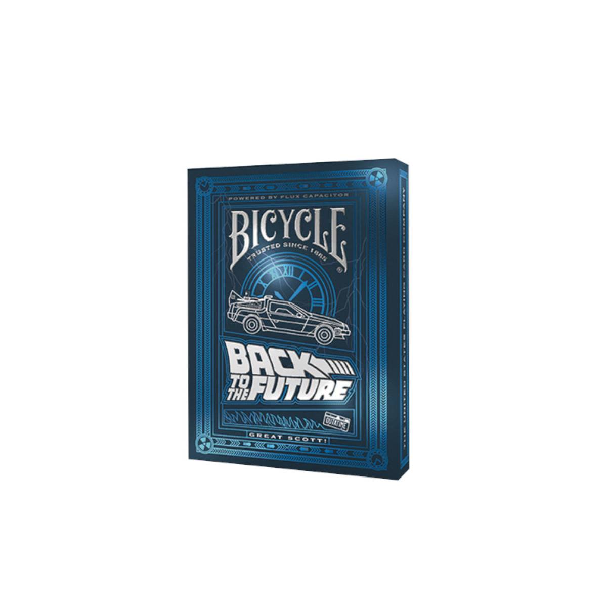 Bicycle® Kartendeck - Back to the Future Kartenspiel Spielkarten Pokerkarten Zurück in die Zukunft