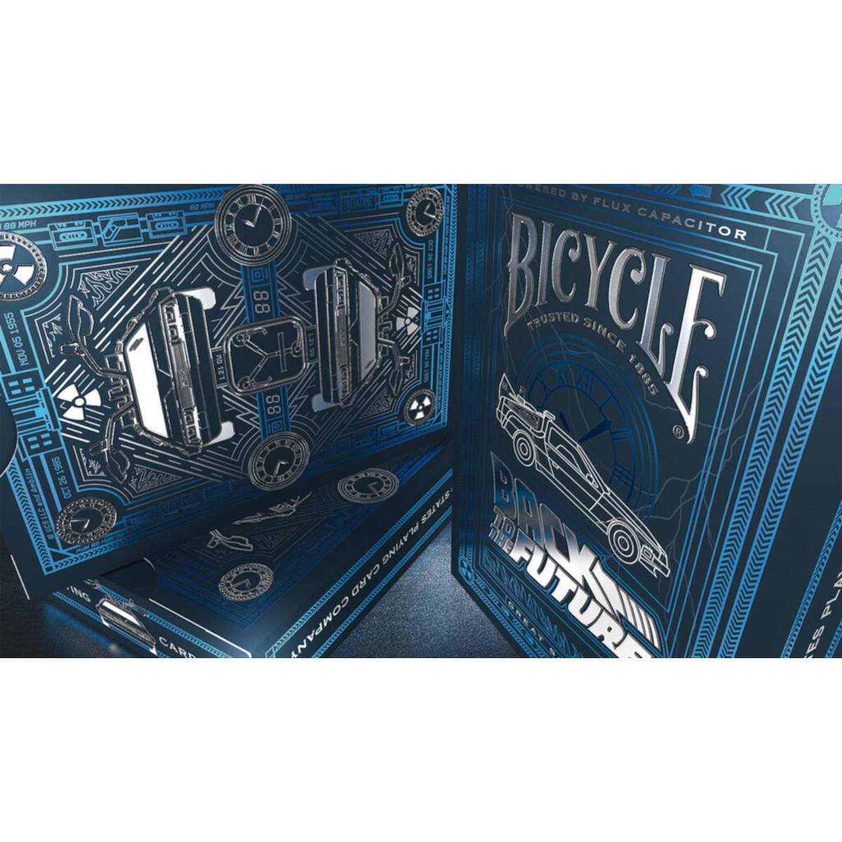 Bicycle® Kartendeck - Back to the Future Kartenspiel Spielkarten Pokerkarten Zurück in die Zukunft