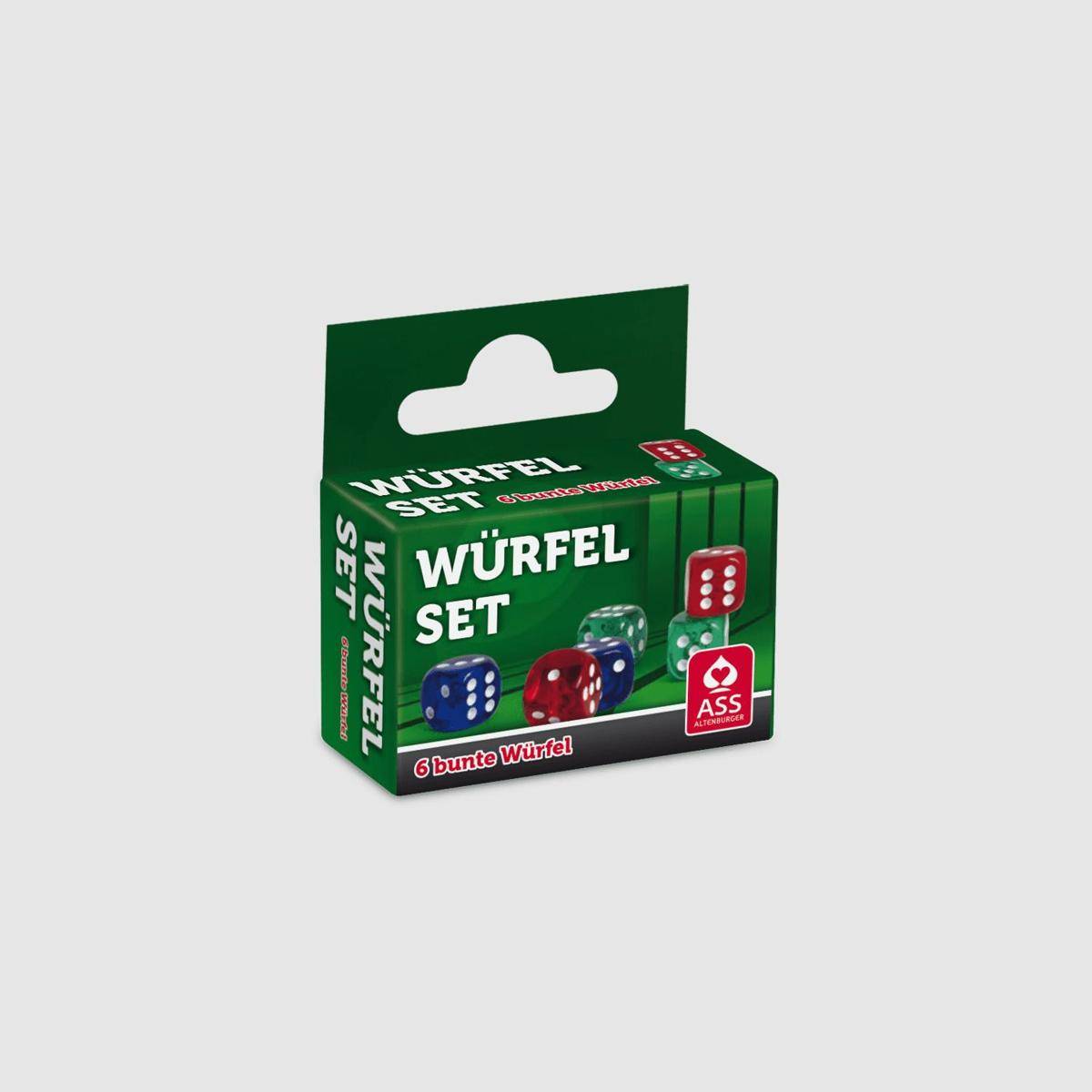 10032089-0001 - 6 bunte Augenwürfel in Faltschachtel