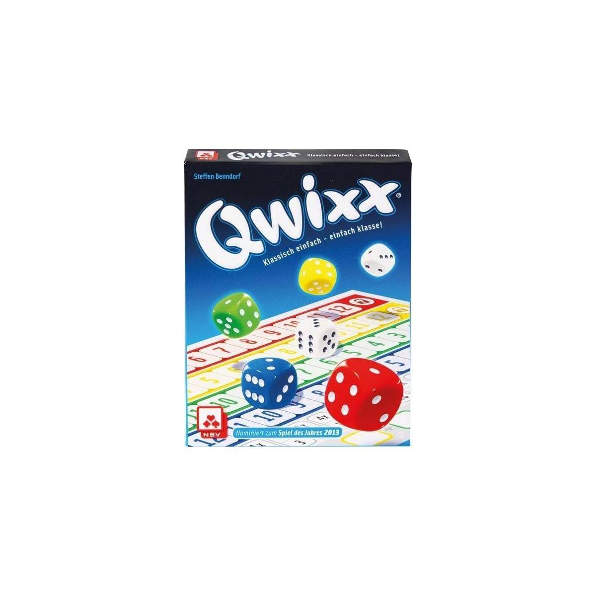 130014165 - Qwixx - Das Original, Würfelspiel, für 2-5 Spieler, ab 8 Jahren (DE-Ausgabe)