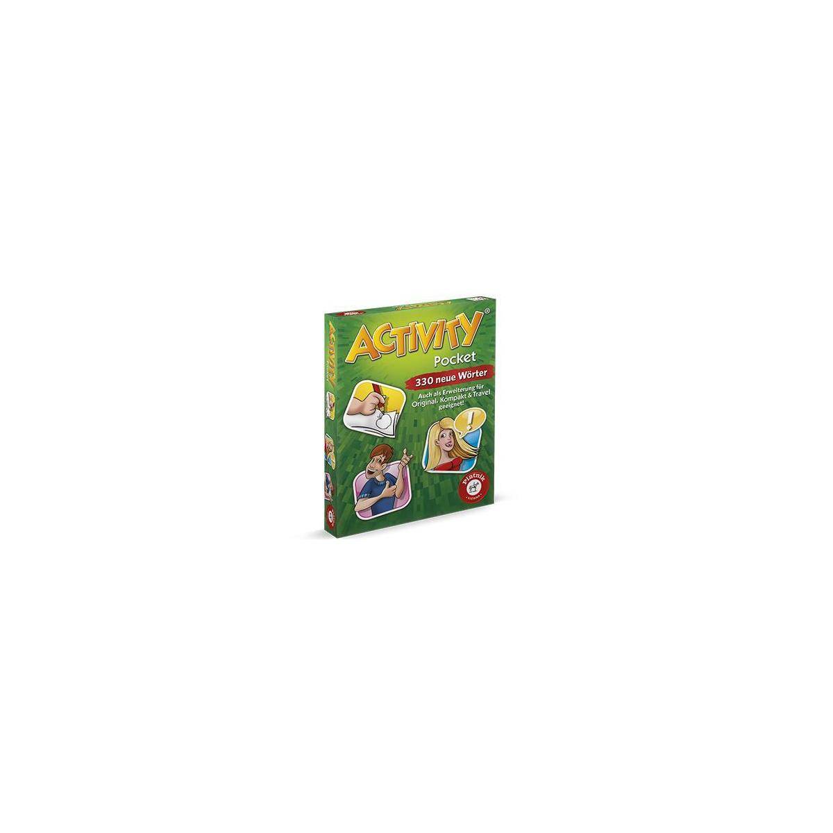 668296 - Activity Pocket, Kartenspiel, für 3-16 Spieler, ab 12 Jahren (DE-Ausgabe)