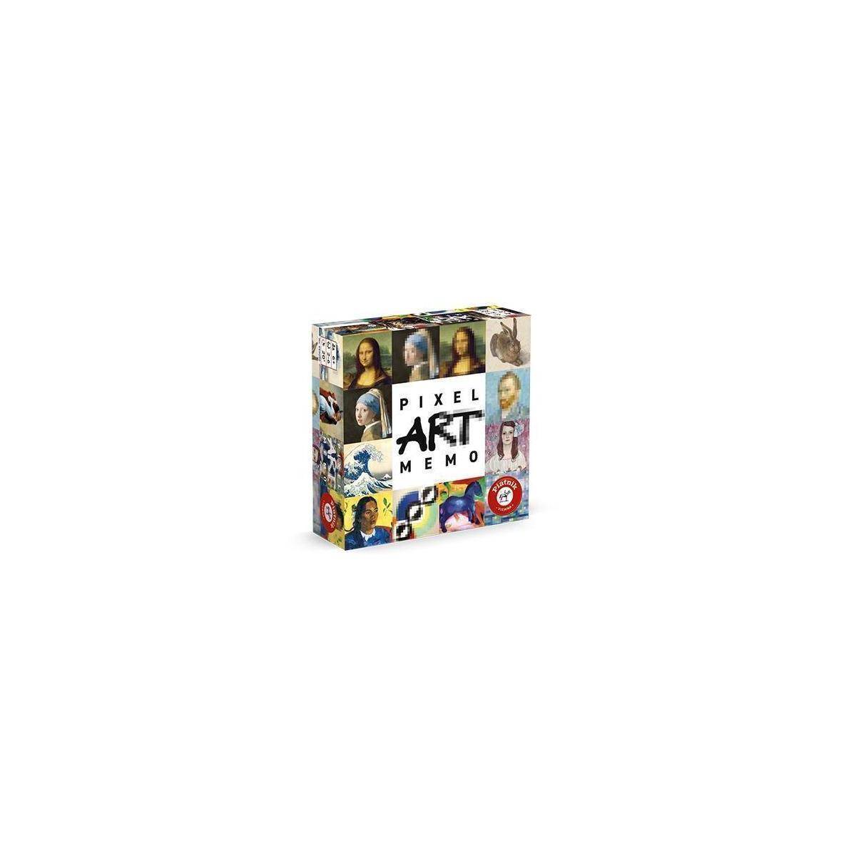 669095 - Pixel Art Memo, Kartenspiel, für 2-6 Spieler, ab 6 Jahren (DE-Ausgabe)