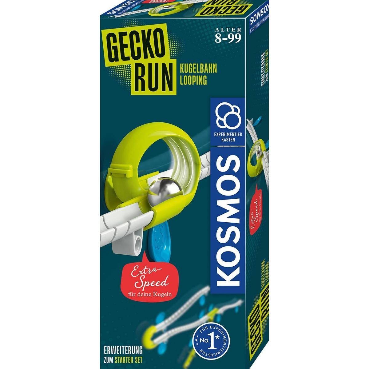 Gecko Run: Looping, Murmelspiel, für 2-5 Spieler, ab 8 Jahren (DE-Erweiterung)