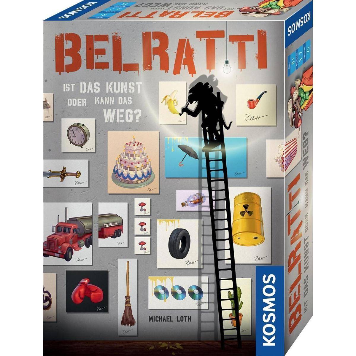 Belratti, Kartenspiele, für 3-7 Spieler, ab 8 Jahren (DE-Ausgabe)