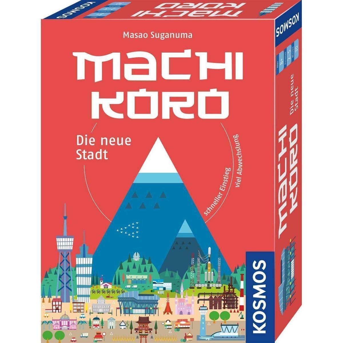 Machi Koro - Die neue Stadt, Kartenspiel, für 2-5 Spieler, ab 8 Jahren (DE-Ausgabe)
