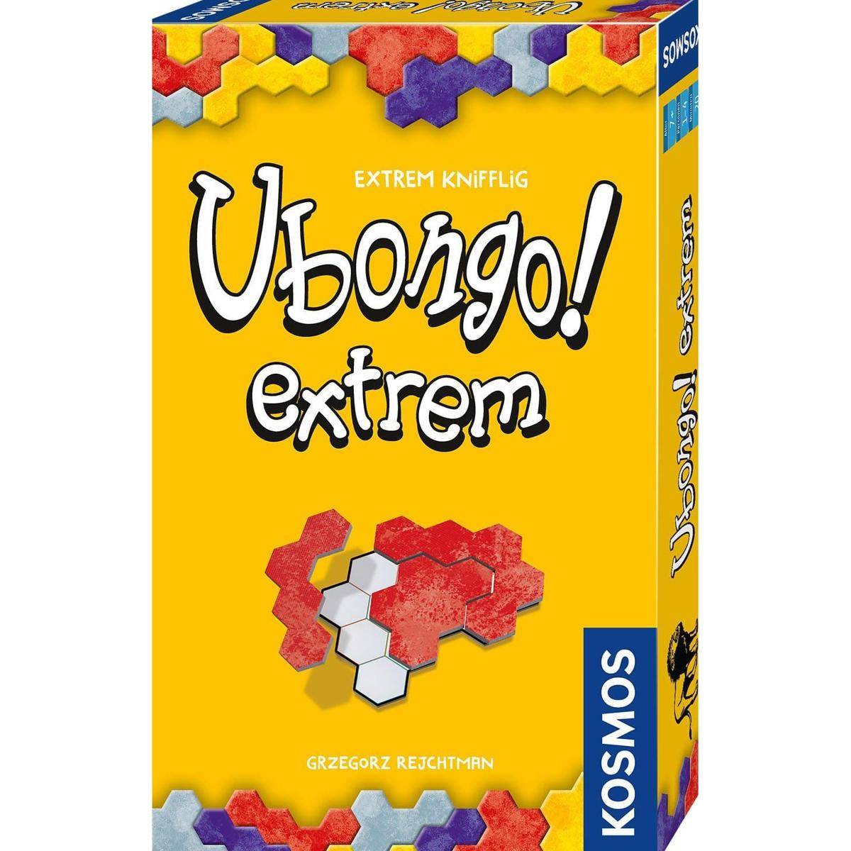 Ubongo Extrem (Mitbringspiel) - Brettspiel, 1-4 Spieler, ab 8 Jahren