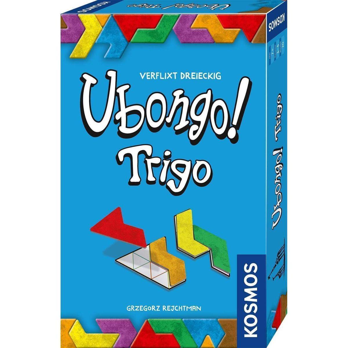 Ubongo - Trigo (Mitbringspiel), Brettspiel, für 1-4 Spieler, ab 7 Jahren (DE-Ausgabe)