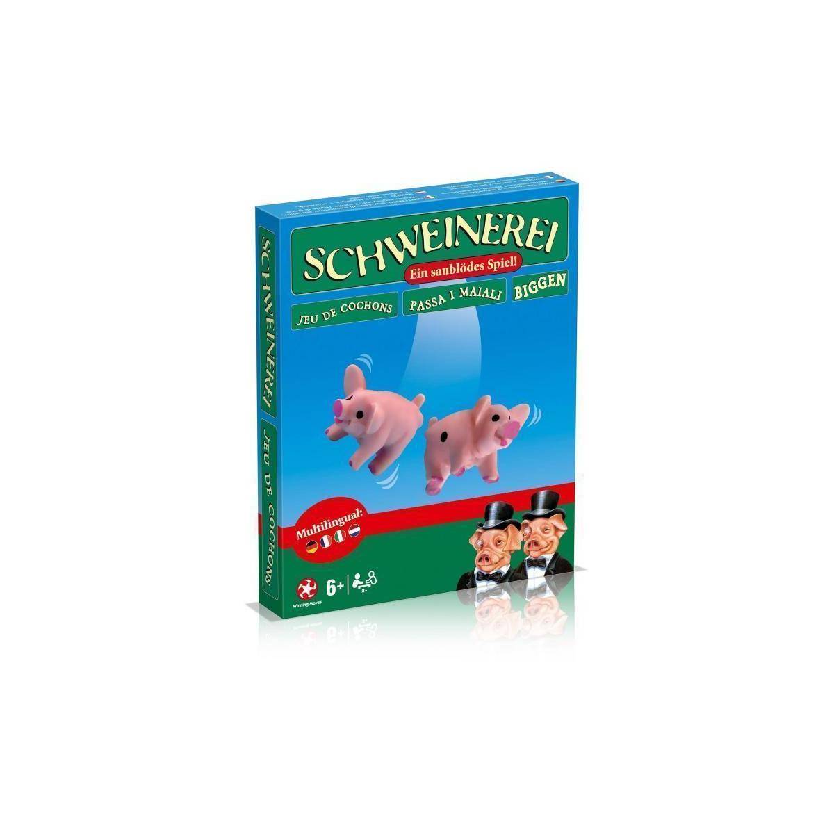 Schweinerei - Würfelspiel, für 2 bis 5 Spielende, ab 8 Jahren (DE, NL, IT, FR)