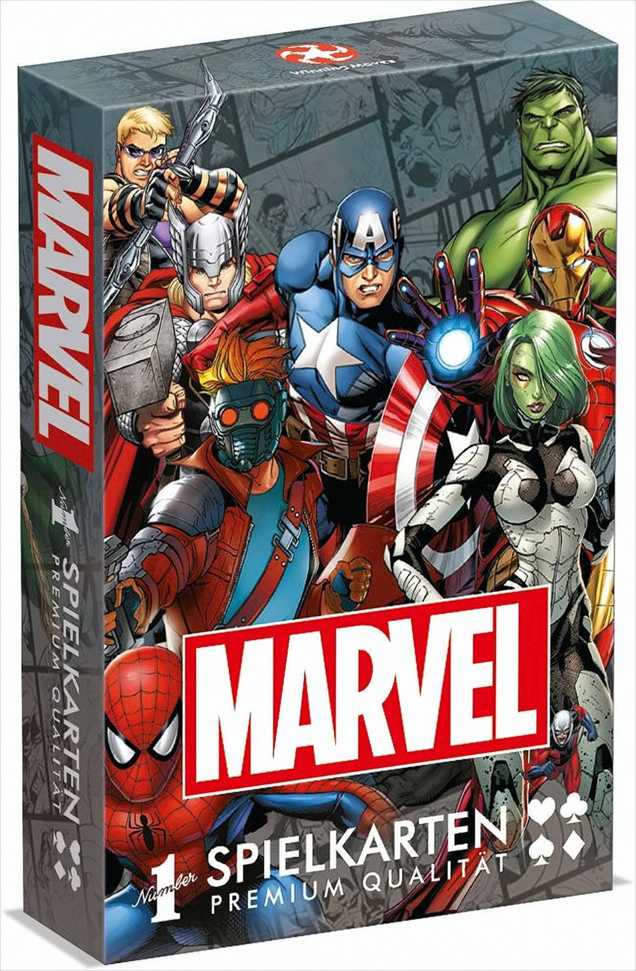 Winning Moves - Number 1 Spielkarten - Marvel Universe Neu & OVP