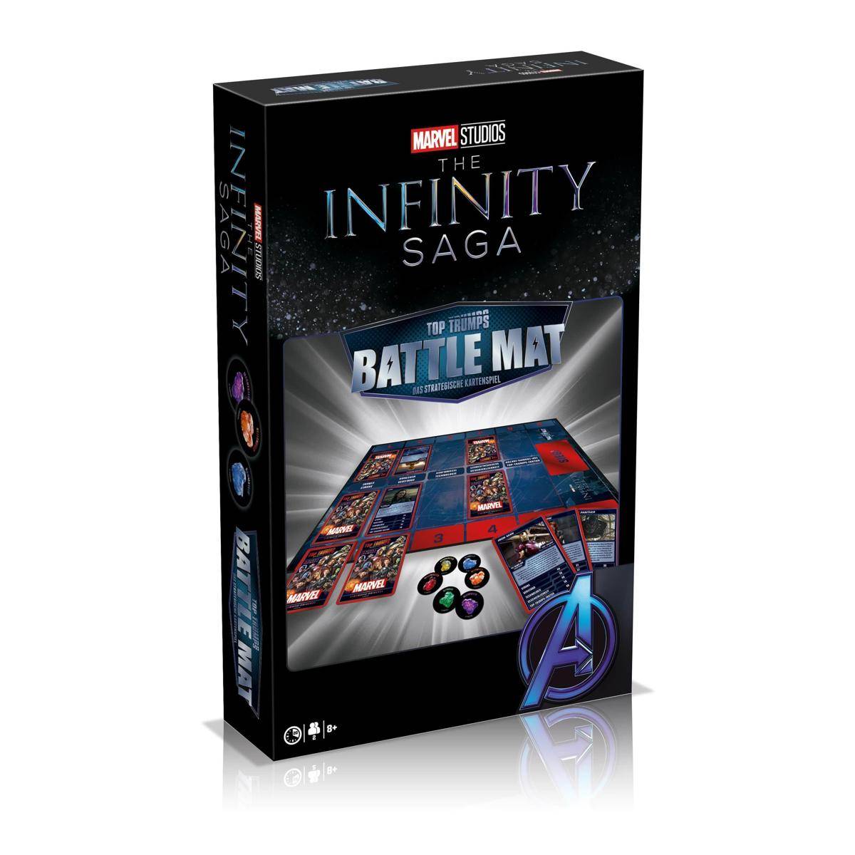 Battle Mat Marvel - Quizspiel, ab 2 Spieler, ab 8 Jahren (DE-Ausgabe)