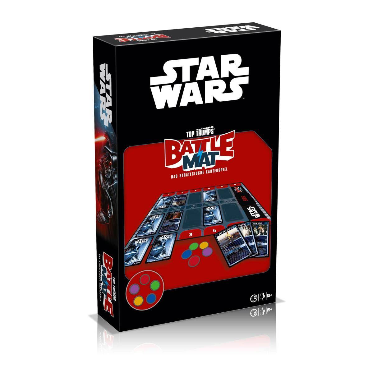 Battle Mat Star Wars, Quizspiel, für 2+ Spieler, ab 8 Jahren (DE-Ausgabe)
