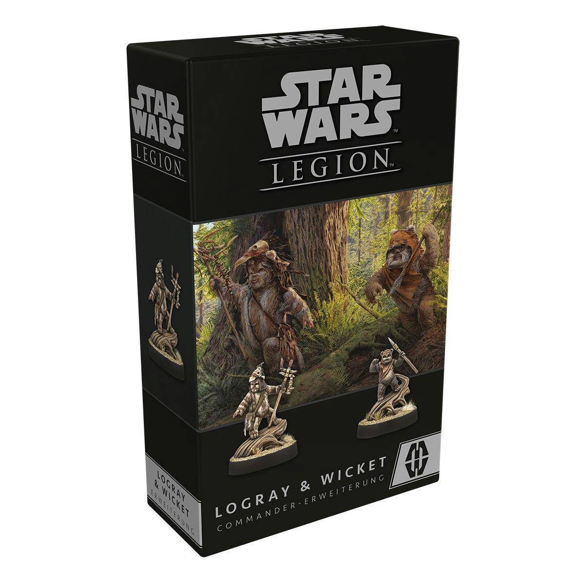 Star Wars: Legion - Logray & Wicket, für 2 Spieler, ab 14 Jahre (DE-Ausgabe)