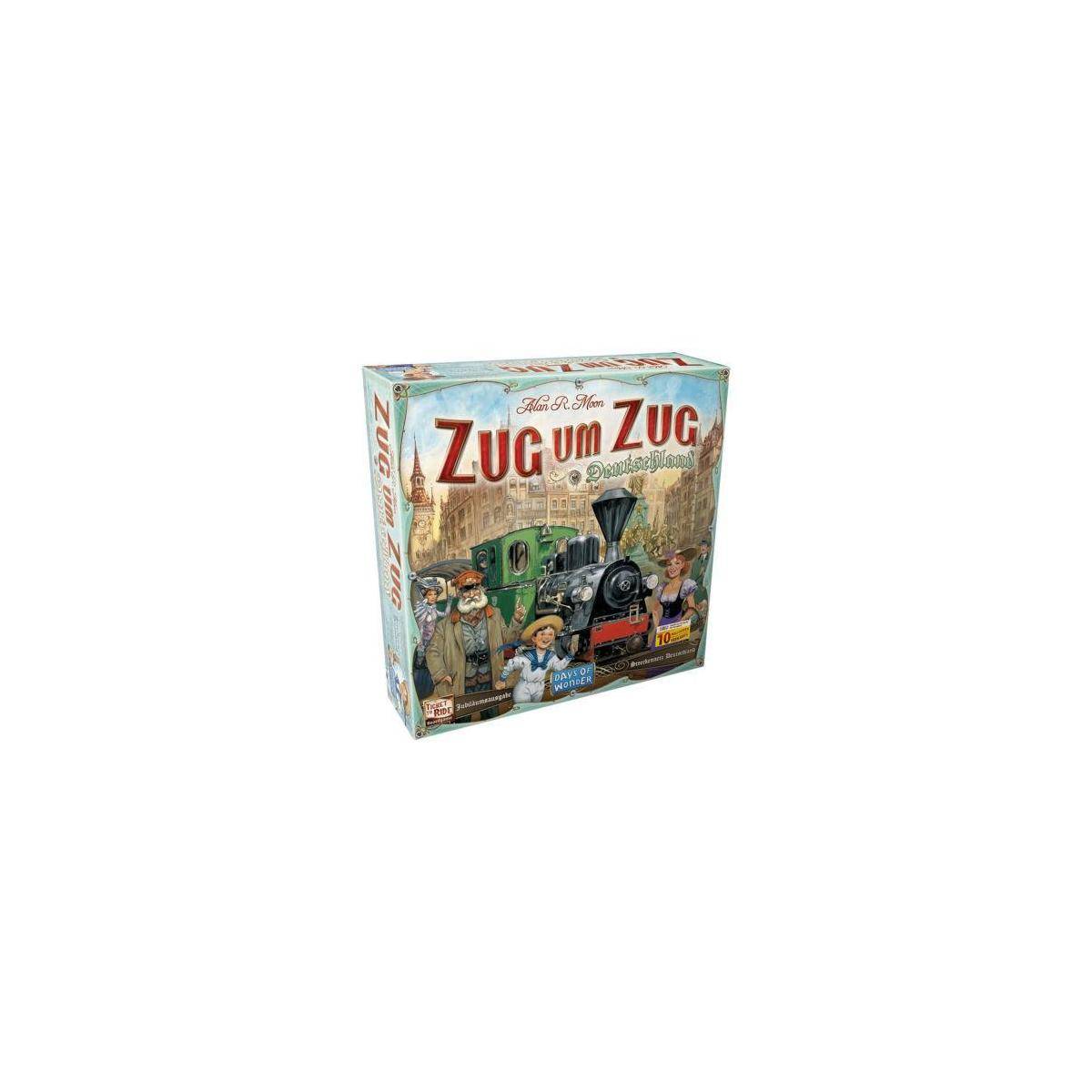 Zug um Zug: Deutschland, Brettspiel, für 2-5 Spieler, ab 8 Jahren (DE-Ausgabe)