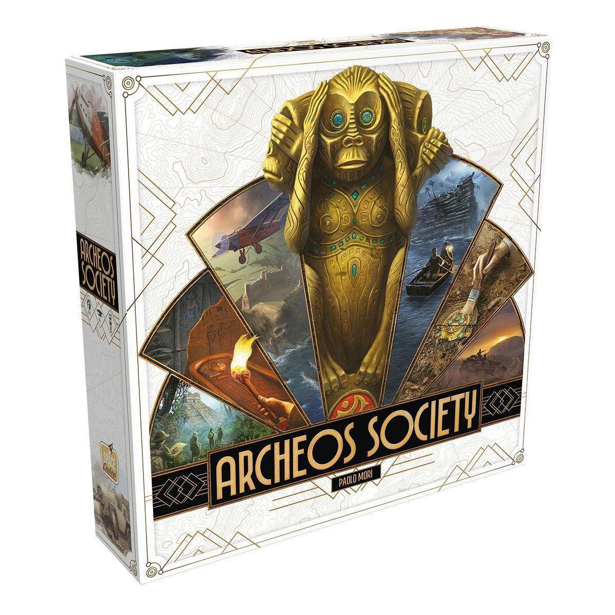 Archeos Society, Kartenspiel, für 2-6 Spieler, ab 12 Jahren (DE-Ausgabe)