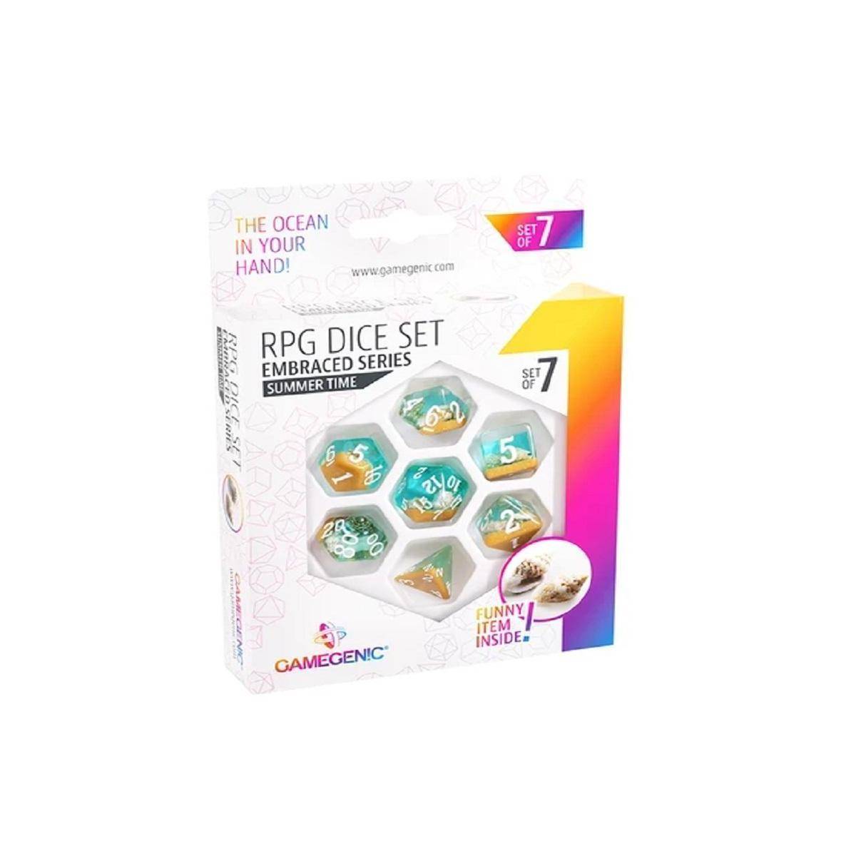 GGS50002 - Embraced Series - Summer Time - RPG Dice Set (7pcs)