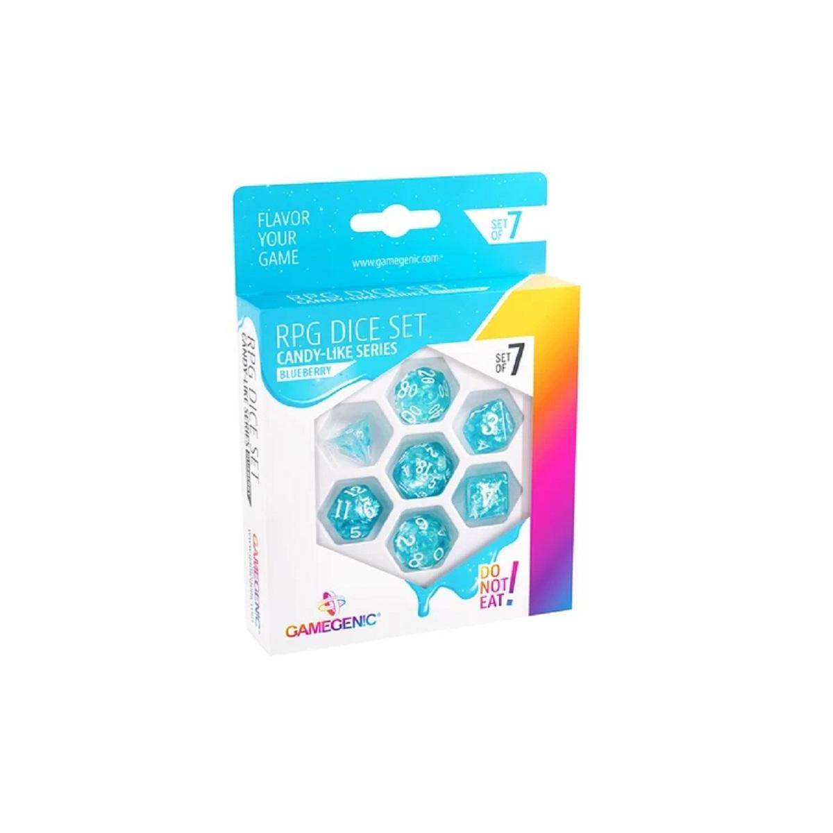 GGS50011 - Candy-like Series - Blueberry - RPG Dice Set (7pcs)