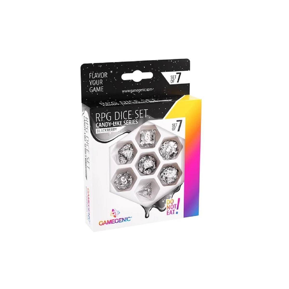 GGS50012 - Candy-like Series - Blackberry - RPG Dice Set (7pcs)