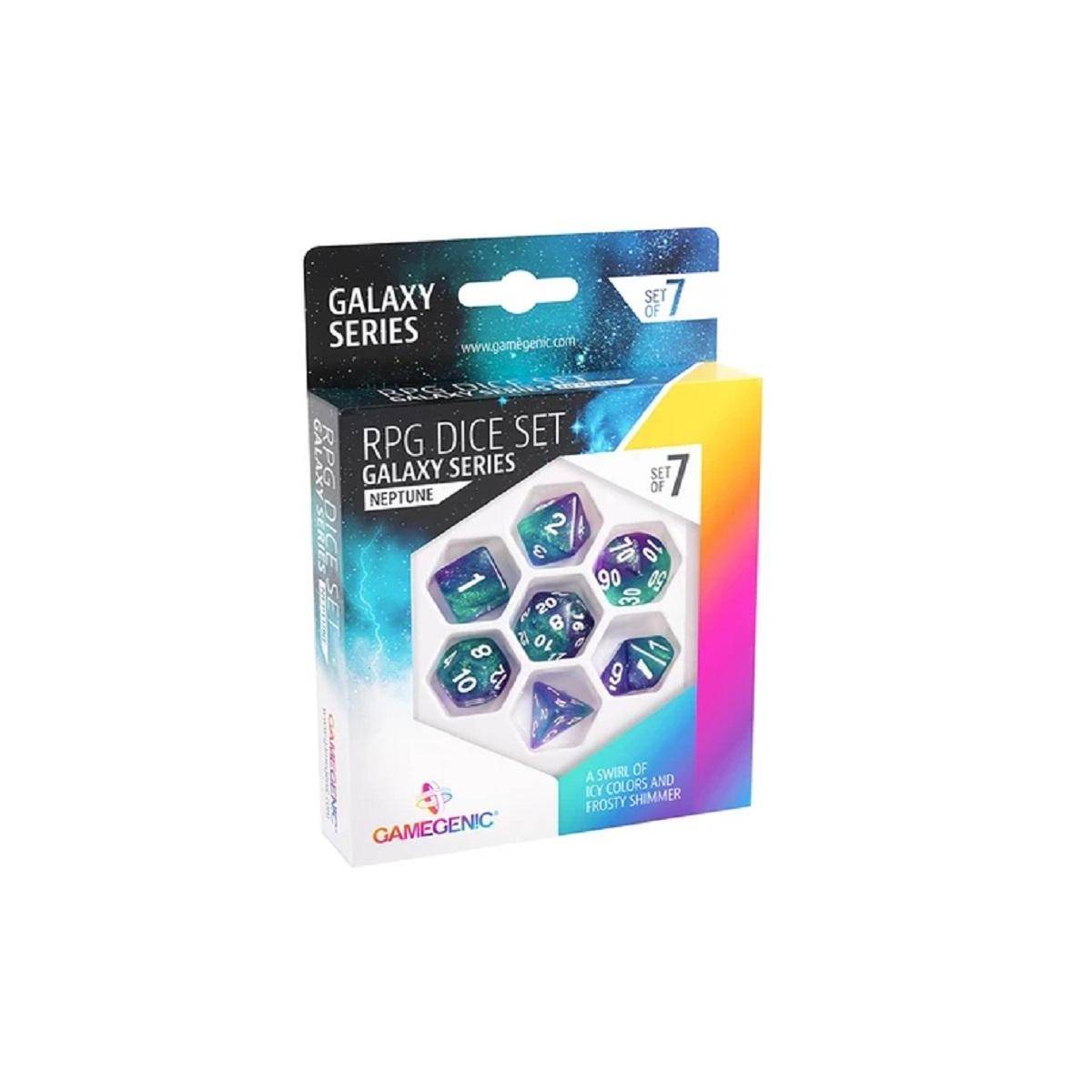 GGS50013 - Galaxy Series - Neptune - RPG Dice Set (7pcs)