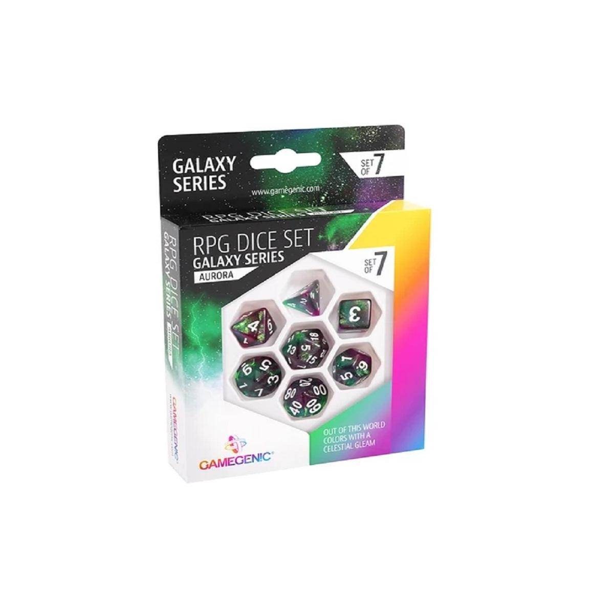 GGS50016 - Galaxy Series - Aurora - RPG Dice Set (7pcs)