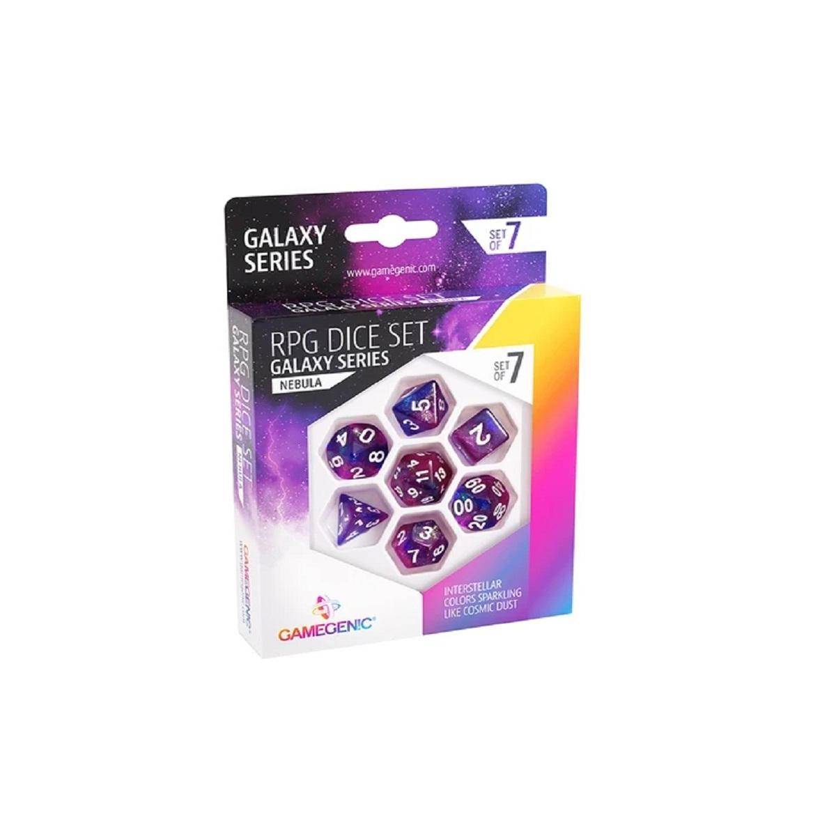 GGS50017 - Galaxy Series - Nebula - RPG Dice Set (7pcs)