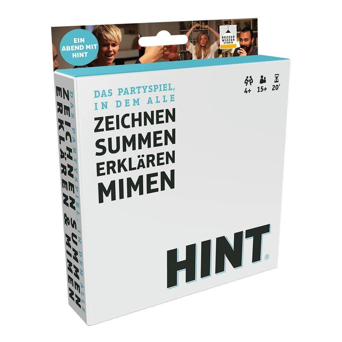 HINT Pocket, Kartenspiel, ab 4 Spieler, ab 15 Jahren (DE-Ausgabe)