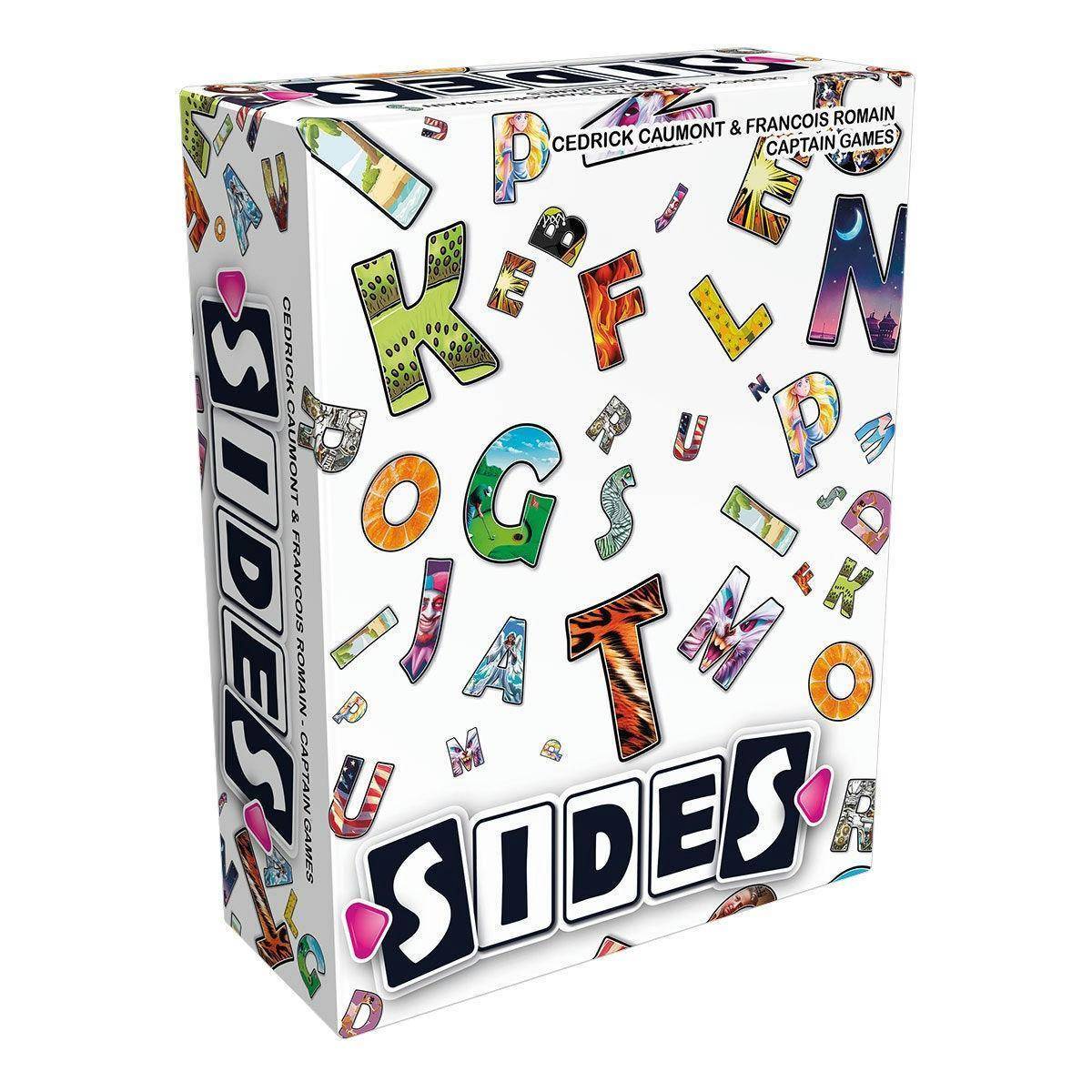 Sides, Kartenspiel, für 2-9 Spieler, ab 10 Jahren (DE-Ausgabe)