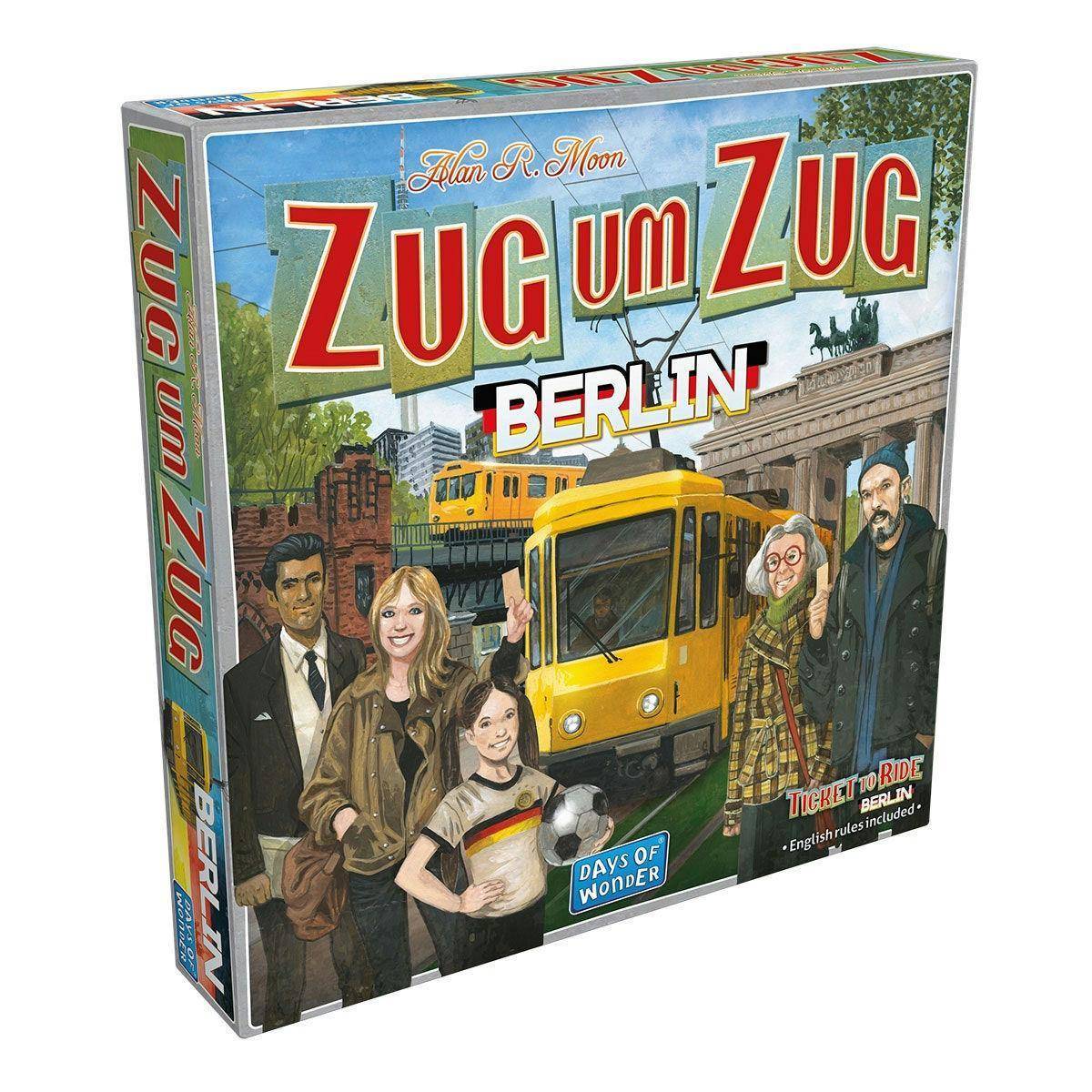 Zug um Zug: Berlin, Brettspiel, für 2-4 Spieler, ab 8 Jahren (DE-Ausgabe)