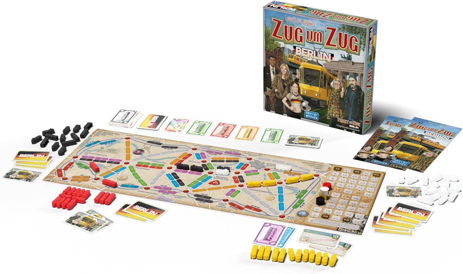 Brettspielset für „Zug um Zug: Berlin