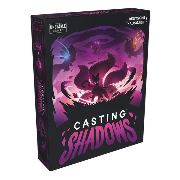 Casting Shadows Kartenspiel für 2-4 Spieler ab 12 Jahren (DE-Ausgabe)