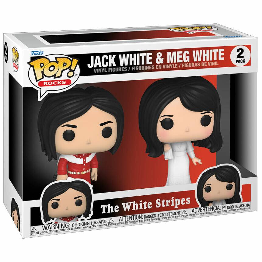 Funko POP Rocks: Die White Stripes 2pk